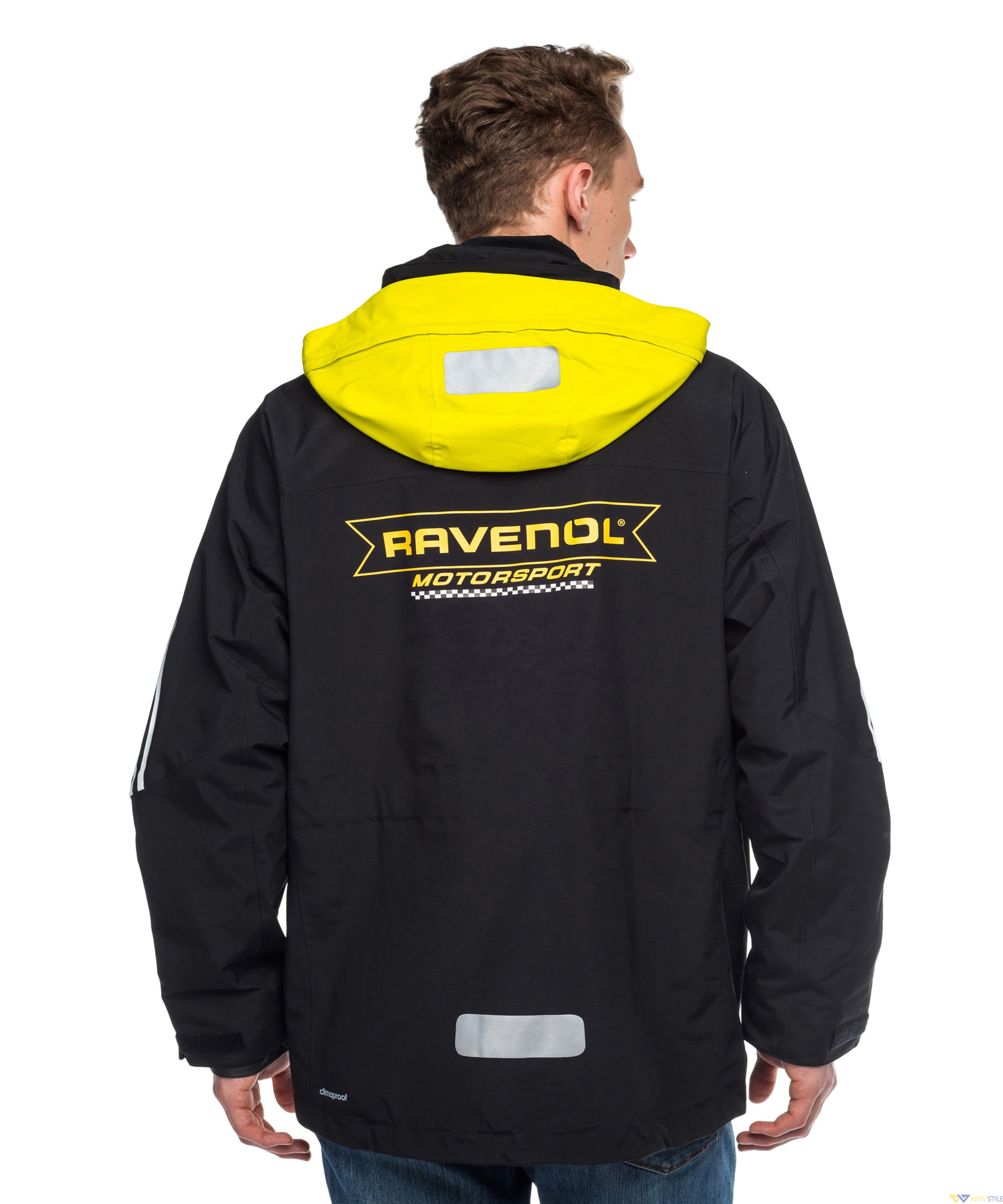 Мужская куртка ADIDAS® SAILING двухслойная с логотипом RAVENOL® AKTIV-STYLE