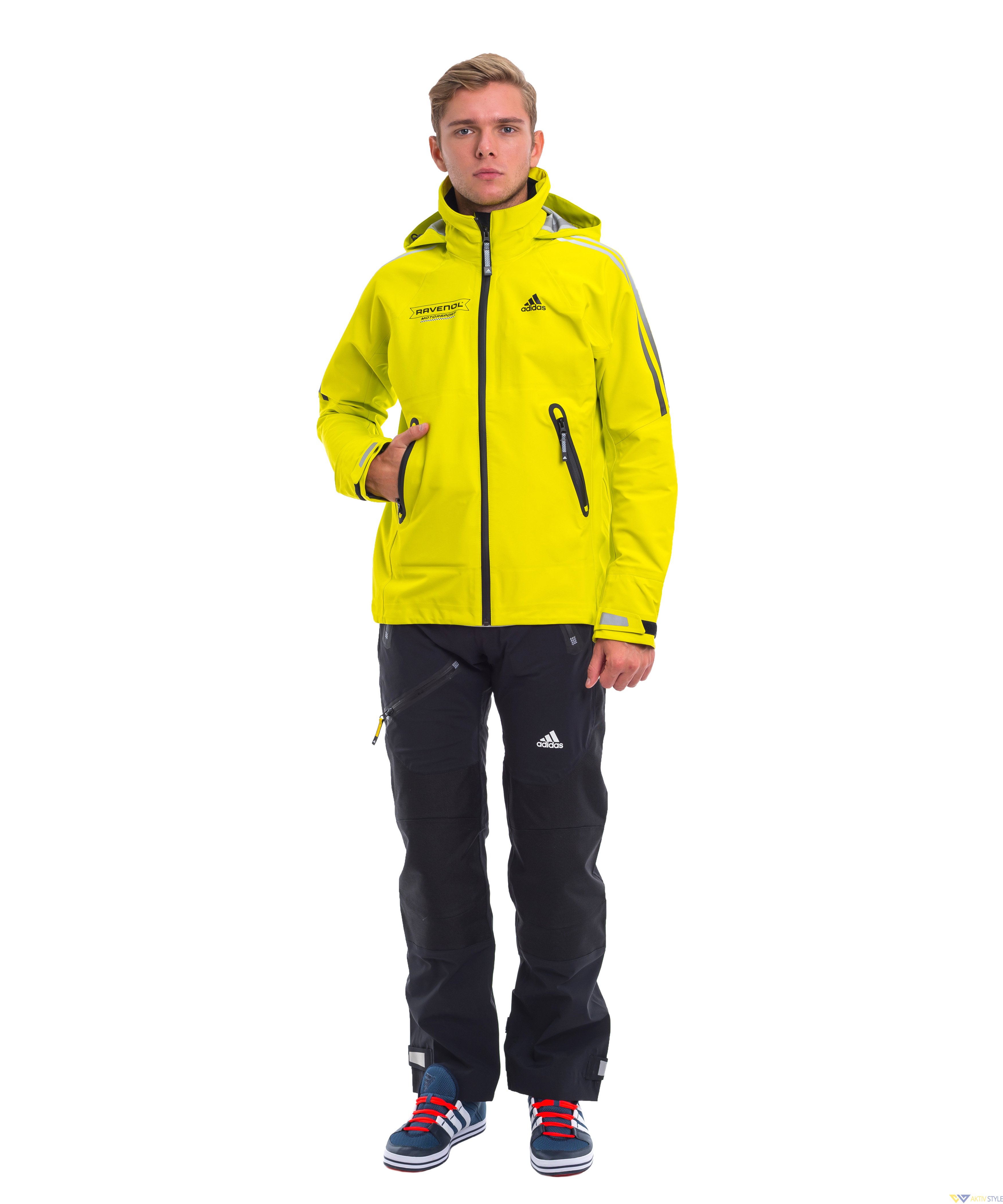 Куртка ADIDAS SAILING трехслойная с логотипом RAVENOL® AKTIV-STYLE